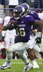 Godwin Igwebuike earned both Big Ten Freshman and Defensive Player of the Week honors.