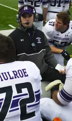 Adam Cushing is working to increase competition for playing time among his offensive linemen.