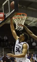 Sanjay Lumpkin leads the Wildcats in both scoring and rebounding.