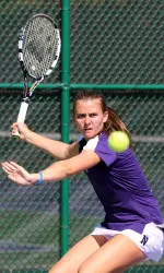 Erin Larner and the rest of the NU women's tennis team look forward to the Wildcat Fall Duals this weekend in Evanston.