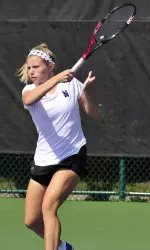 Freshman Alex Chatt was a part of two dominant doubles wins on Saturday, as Northwestern went 14-5 against the competition.