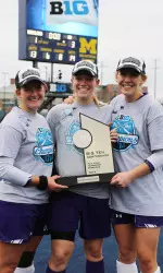 Northwestern's seniors will be making their first NCAA tournament appearance.