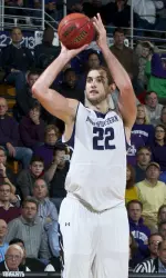 Alex Olah scored 15 of his game-high 19 points in the second half.