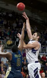 Alex Olah posted his second double-double of the season against Georgia Tech on Wednesday, recording 19 points and 10 rebounds.