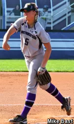 Sammy Albanese's longest outing in the circle since 2011 and three doubles at the plate during NU's opening weekend signaled a resurgence for the senior slinger.