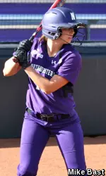 Paige Tonz's two-run double proved to be the winning margin Saturday against San Diego State.