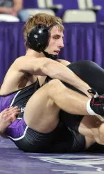 Northwestern's junior Jameson Oster (Homer Glen, Ill./Lockport) won the 141 weight class bracket and Sliga took home the 184 lbs. title at the Duhawk Open in Dubuge, Iowa, hosted at Loras College.