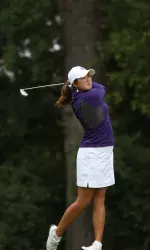 Kaitlin Park leads Northwestern in scoring average through five events this year.