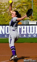 Nicole Bond's first-career complete-game was so good it earned her a Big Ten Freshman of the Week award.