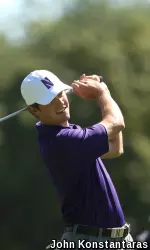 Jack Perry's 2-under 68 was just two strokes off the best score of the day Saturday at The Goodwin.