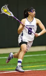 Kara Mupo tied a career high with five points and picked up a personal-best three ground balls in NU's win over Marquette.