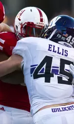 Collin Ellis has a knack for delivering big hits on opponents from his starting linebacker position.
