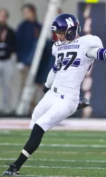 Named a first-team All-American by The Sporting News in 2013, Jeff Budzien was one of four Wildcats to sign free agent contracts with NFL franchises Saturday night.