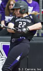 After not hitting a single home run as a freshman, Brianna LeBeau leads Northwestern with 10 as a sophomore.