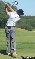Senior Jack Perry fired a bogey-free 2-under 70 on Thursday in the opening round of the NCAA Regional.
