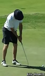 Andrew Whalen made an easy birdie on this hole early in Friday's round.