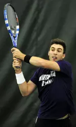 Raleigh Smith made his first appearance in the NCAA Singles Championship.