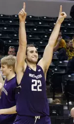 Catch Alex Olah and the Wildcats in action all season long at Welsh-Ryan Arena.