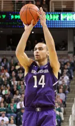 Tre Demps and the Wildcats will host nine nonconference games plus an exhibition game at Welsh-Ryan Arena.