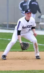 Matt Hopfner batted .335 for NU in his first season.