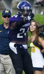 Ibraheim Campbell recorded his ninth career interception vs. Cal, seventh-most in NU program history.