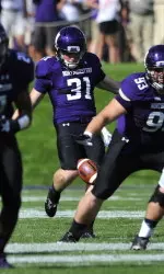 Punter Chris Gradone was awarded a scholarship on Sept. 12 and one week later earned Big Ten Special Teams Player of the Week honors.