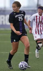 Rachel Zampa scored for Northwestern in a 4-1 defeat at No. 8 Penn State.