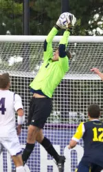 Senior netminder Tyler Miller is the last line of one of the country's top defenses one month into the season.