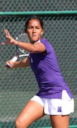 Rheeya Doshi was one of three Northwestern freshmen competing for the first time at the Wildcat Invitational.