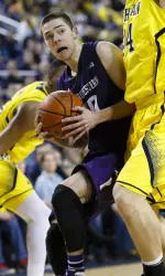 Bryant McIntosh had 8 assists and no turnovers at Michigan last Saturday.