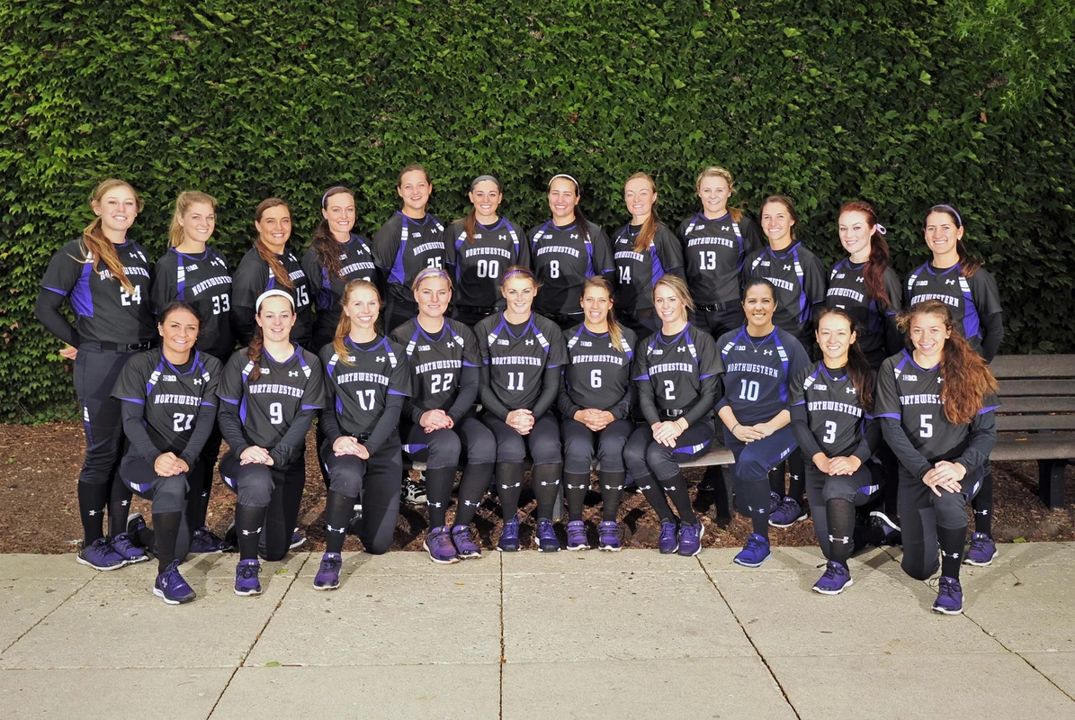 2016 Northwestern Softball Team Photo