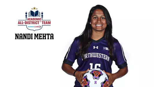 Nandi Mehta CoSIDA All-Academic