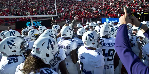 Team Huddle at Nebraska