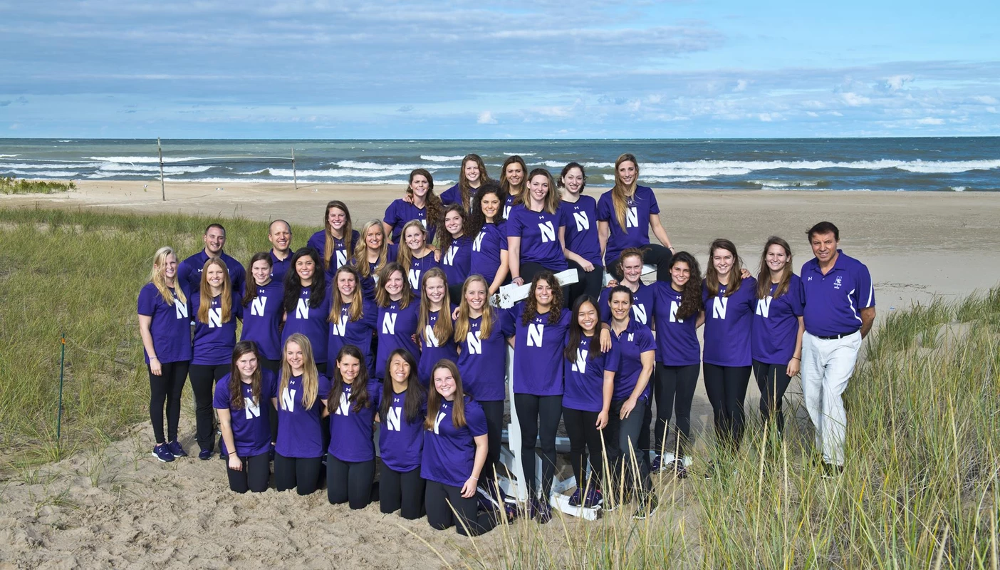 2015-16 Women's Swimming & Diving Team Photo