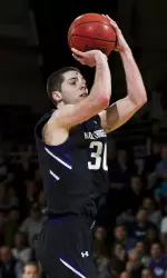 Bryant McIntosh's 104 assists this season are the fourth most by a freshman in Northwestern history.