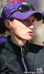Kate Drohan and the softball team begin play at Sharon J. Drysdale Field on March 27 vs. Wisconsin.