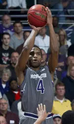 Vic Law recorded his first collegiate double-double in Saturday's win over Penn State.