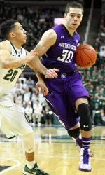 Bryant McIntosh scored 18 points in the first meeting between the teams Jan. 11 in East Lansing.