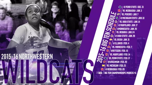 2015-16 WBB Big Ten Schedule Reveal