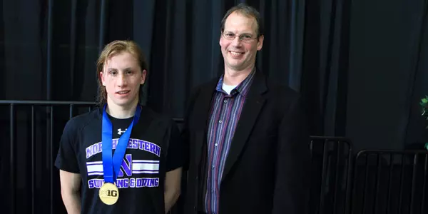 Jordan Wilimovsky Jarod Schroeder Big Ten Champion 2015