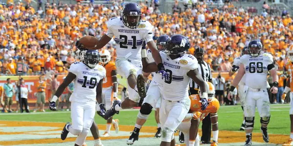 Justin Jackson Touchdown Outback Bowl