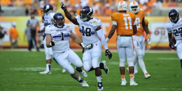 Anthony Walker tackle celebration