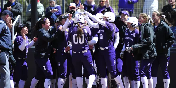 Andrea Filler Home Run celebration