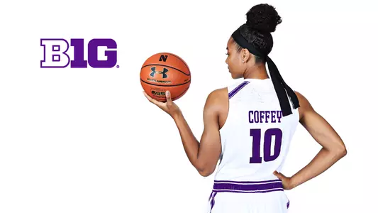 Nia Coffey Big Ten Graphic