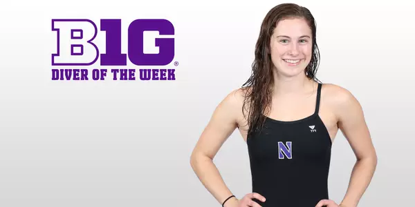 Olivia Rosendahl Big Ten Diver of the Week