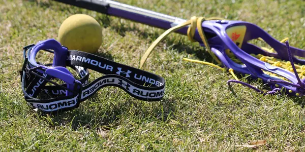 Lacrosse Stick, Ball and Goggles