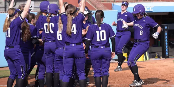 Amy Letourneau home run celebration