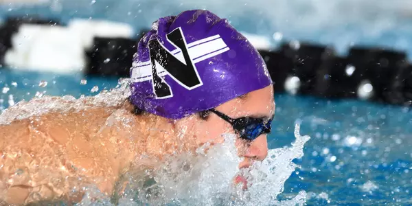 Northwestern Swimming Cap