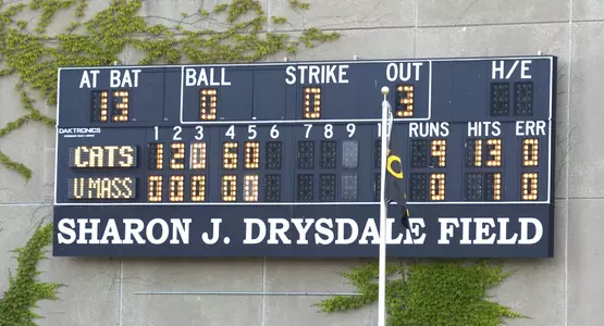 Scoreboard NCAA Super Regional Massachusetts