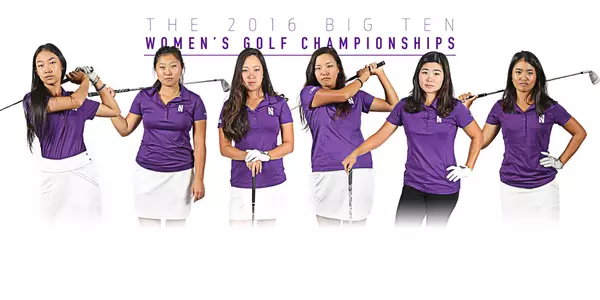 2016 Big Ten Women's Golf Championships Graphic